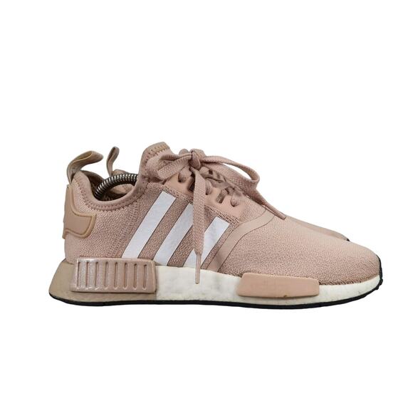 Adidas Shoes Womens 8 Sneakers NMD R1 Athletic Trainers Running Boost Ash Pearl - Picture 2 of 12